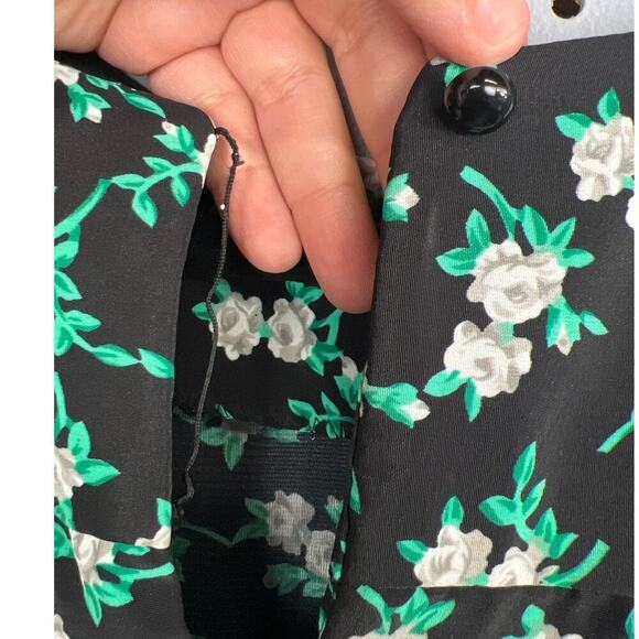 Vintage Robert Too Drop Waist Dress Size 16 1/2 - Picture 7 of 10